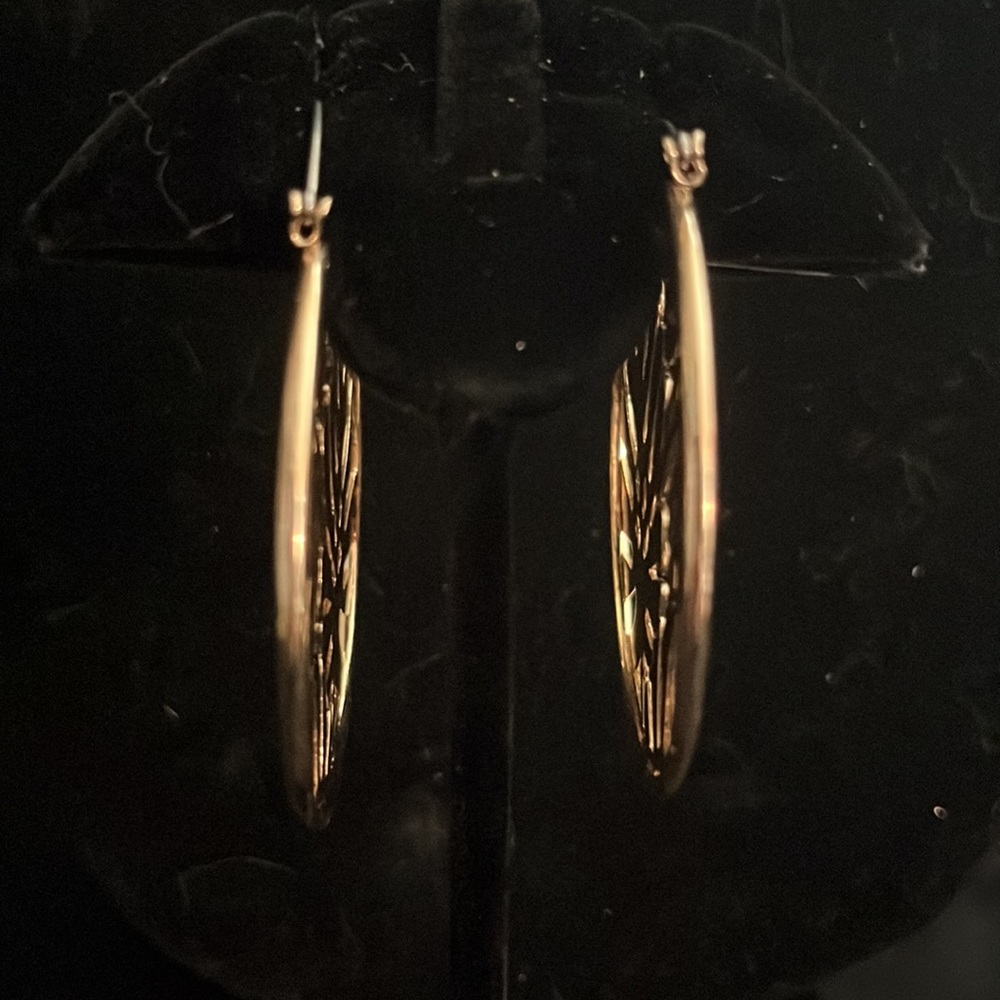 Monstera Leaf Earrings - image 2